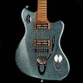 Guitares électriques Djerjinski Custom Guitars - Djerjinski Blue Sonic Pie - Guitares 6 cordes