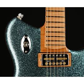 Guitares électriques Djerjinski Custom Guitars - Djerjinski Blue Sonic Pie - Guitares 6 cordes