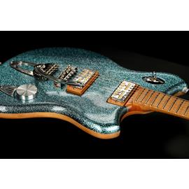 Guitares électriques Djerjinski Custom Guitars - Djerjinski Blue Sonic Pie - Guitares 6 cordes