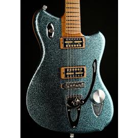 Guitares électriques Djerjinski Custom Guitars - Djerjinski Blue Sonic Pie - Guitares 6 cordes