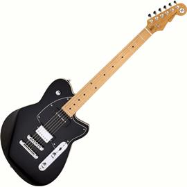 Electric guitars Reverend Guitars - DOUBLE AGENT DA-OG MIDNIGHT BLACK - 6 strings guitars