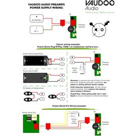 Ac­ces­soires pour Gui­tares & Basses Vaudoo Audio - Dubbeldoo - Préampli - Electronique