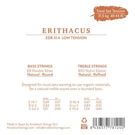 Accessories Knobloch Strings - Erithacus Super Low Tension 31.5 Kg - Classical Guitar