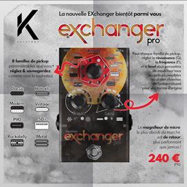 Effets Guitares & Basses Keyztone - EXchanger PRO - Modulation