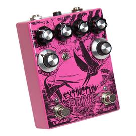 Effets Guitares & Basses Audiolithe - Extinction Drive \"Heavy Pink\" - Distortion