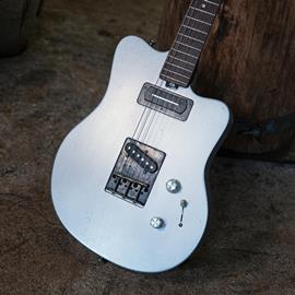 Electric guitars On Guitars - Fink CT Aged AluminiumSilver - 6 strings guitars