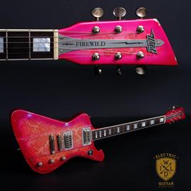 Guitares électriques Wild Custom Guitars - FIREWILD PINK PAISLEY - Guitares 6 cordes