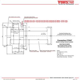 Guitares électriques Tremoline - FT36T-L2-SP tremolo system - Tremolo