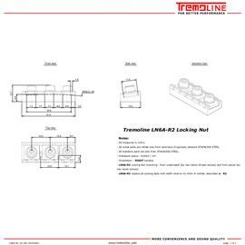 Guitares électriques Tremoline - FT36T-R2-BS tremolo system - Tremolo