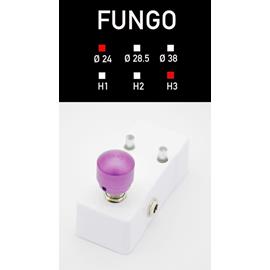 Effects & Pedals Pedal Room Italy - Fungo Ø 24mm - H 25mm - D24H3 - Aluminum, Chrome, Nichel Black, Gold, Red, Orange, Green, Blue, Purple, Pink, Black, Yellow - Accessories