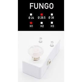 Effects & Pedals Pedal Room Italy - Fungo Ø 28,5mm - H 15,5mm - D28H1 -  Plexi Transparent, Plexi Pink, Plexi Yellow - Accessories