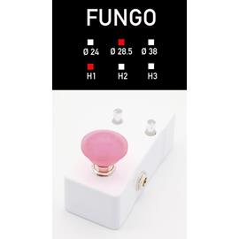 Effects & Pedals Pedal Room Italy - Fungo Ø 28,5mm - H 15,5mm - D28H1 -  Plexi Transparent, Plexi Pink, Plexi Yellow - Accessories