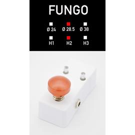 Effects & Pedals Pedal Room Italy - Fungo Ø 28mm - H 20,5mm - D28H2 - Aluminum, Chrome, Nichel Black, Gold, Red, Orange, Green, Blue, Purple, Yellow - Accessories