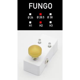 Effects & Pedals Pedal Room Italy - Fungo Ø 28mm - H 20,5mm - D28H2 - Aluminum, Chrome, Nichel Black, Gold, Red, Orange, Green, Blue, Purple, Yellow - Accessories