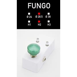 Effects & Pedals Pedal Room Italy - Fungo Ø 28mm - H 20,5mm - D28H2 - Aluminum, Chrome, Nichel Black, Gold, Red, Orange, Green, Blue, Purple, Yellow - Accessories
