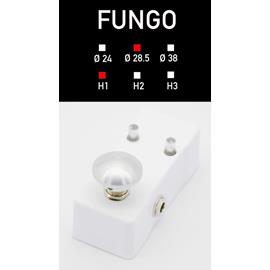 Effects & Pedals Pedal Room Italy - Fungo Ø 28,5mm - H 15,5mm - D28H1 - Aluminum, Chrome, Nichel Black, Gold, Red, Orange, Green, Blue, Purple, Pink, Black, Yellow - Accessories