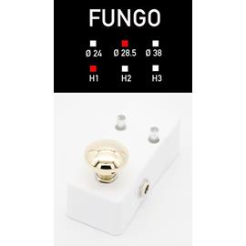 Effects & Pedals Pedal Room Italy - Fungo Ø 28,5mm - H 15,5mm - D28H1 - Aluminum, Chrome, Nichel Black, Gold, Red, Orange, Green, Blue, Purple, Pink, Black, Yellow - Accessories