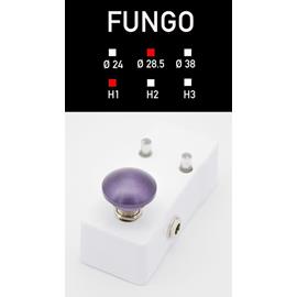 Effects & Pedals Pedal Room Italy - Fungo Ø 28,5mm - H 15,5mm - D28H1 - Aluminum, Chrome, Nichel Black, Gold, Red, Orange, Green, Blue, Purple, Pink, Black, Yellow - Accessories