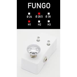 Effects & Pedals Pedal Room Italy - Fungo Ø 28,5mm - H 15,5mm - D28H1 - Aluminum, Chrome, Nichel Black, Gold, Red, Orange, Green, Blue, Purple, Pink, Black, Yellow - Accessories