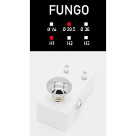 Effects & Pedals Pedal Room Italy - Fungo Ø 28,5mm - H 15,5mm - D28H1 - Aluminum, Chrome, Nichel Black, Gold, Red, Orange, Green, Blue, Purple, Pink, Black, Yellow - Accessories