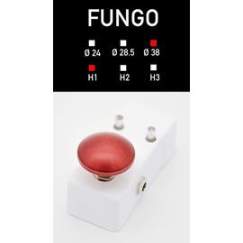 Effects & Pedals Pedal Room Italy - Fungo Ø 38mm - H 18mm - D38H1 - Aluminum, Chrome, Nichel Black, Gold, Red, Orange, Green, Blue, Purple, Pink, Black, Yellow - Accessories