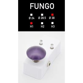 Effects & Pedals Pedal Room Italy - Fungo Ø 38mm - H 18mm - D38H1 - Aluminum, Chrome, Nichel Black, Gold, Red, Orange, Green, Blue, Purple, Pink, Black, Yellow - Accessories
