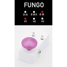 Effects & Pedals Pedal Room Italy - Fungo Ø 38mm - H 18mm - D38H1 - Aluminum, Chrome, Nichel Black, Gold, Red, Orange, Green, Blue, Purple, Pink, Black, Yellow - Accessories