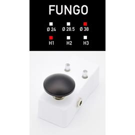 Effects & Pedals Pedal Room Italy - Fungo Ø 38mm - H 18mm - D38H1 - Aluminum, Chrome, Nichel Black, Gold, Red, Orange, Green, Blue, Purple, Pink, Black, Yellow - Accessories
