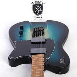 Guitares électriques Wild Custom Guitars - HEADLESS 6s OCEAN BURST - Guitares 6 cordes