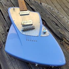 Guitares électriques Pistol Guitars - Spaceboard Blue Serenity - Guitares 6 cordes