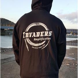 Lifestyle Invaders Amplification - Invaders Hoodie Zipper Black - Textile