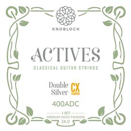 Accessories Knobloch Strings - ACTIVES CX Carbon Medium-High Tension 400ADC 34 Kg - Classical Guitar