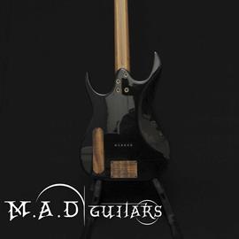 Guitares électriques Mad Guitars - MAD Guitars Mad Machine 6 String Koa Superstrat - Guitares 6 cordes