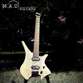 Guitares électriques Mad Guitars - MAD Guitars No Mad 6 String Naturel - Guitares 6 cordes