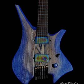 Guitares électriques Mad Guitars - MAD Guitars No Mad Blue Cobalt - Guitares 6 cordes