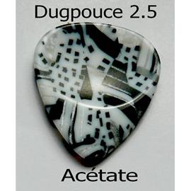Ac­ces­soires pour Gui­tares & Basses Dugain - Modèles  Dugpouce 2.5 Acetate pour Droitier - Mediators