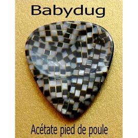 Ac­ces­soires pour Gui­tares & Basses Dugain - Modèle Babydug  2.5 Acétate Droitier - Mediators