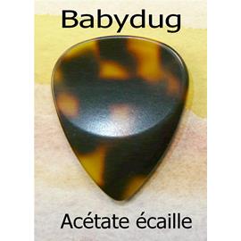 Ac­ces­soires pour Gui­tares & Basses Dugain - Modèles Babydug  2.5 Acétate Droitier - Mediators