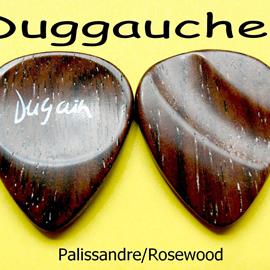 Ac­ces­soires pour Gui­tares & Basses Dugain - Modèle Duggaucher   Palissandre Gaucher - Mediators