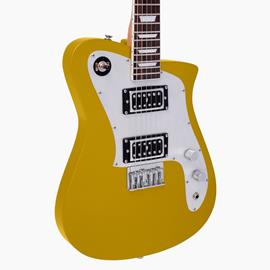 Electric guitars Steelyjam Guitars - Modèle G01 - Gold - Semi Hollow