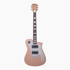 Electric guitars Steelyjam Guitars - Modèle G01 - Rose - Semi Hollow