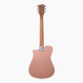 Electric guitars Steelyjam Guitars - Modèle G01 - Rose - Semi Hollow