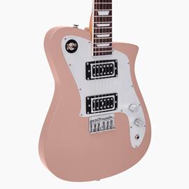 Electric guitars Steelyjam Guitars - Modèle G01 - Rose - Semi Hollow