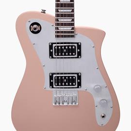 Electric guitars Steelyjam Guitars - Modèle G01 - Rose - Semi Hollow