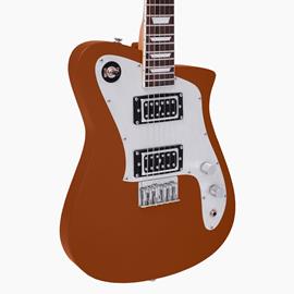 Electric guitars Steelyjam Guitars - Modèle G01 - Rust - Semi Hollow