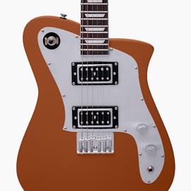 Electric guitars Steelyjam Guitars - Modèle G01 - Rust - Semi Hollow