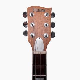 Electric guitars Steelyjam Guitars - Modèle G01 - Rust - Semi Hollow