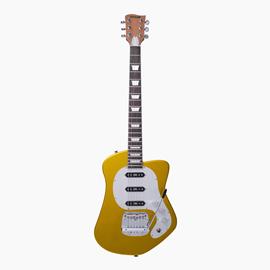 Electric guitars Steelyjam Guitars - Modèle G02 - Gold - Semi Hollow