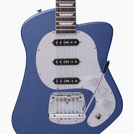 Electric guitars Steelyjam Guitars - Modèle G02 - Lavender - Semi Hollow