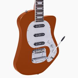 Electric guitars Steelyjam Guitars - Modèle G02 - Rust - Semi Hollow